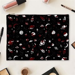 Space Pattern Cosmetic Bag (xl) by Valentinaart