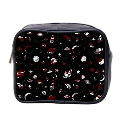 Space Pattern Mini Toiletries Bag 2-side by Valentinaart