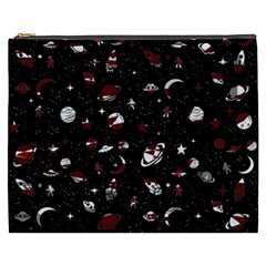 Space Pattern Cosmetic Bag (xxxl)  by Valentinaart