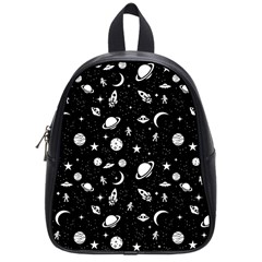 Space Pattern School Bags (small)  by Valentinaart