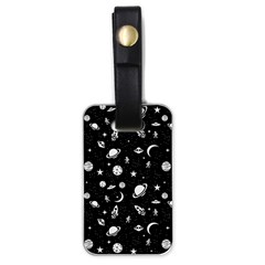 Space Pattern Luggage Tags (one Side)  by Valentinaart