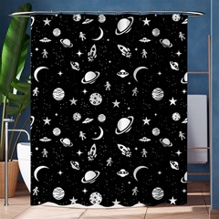 Space Pattern Shower Curtain 60  X 72  (medium)  by Valentinaart