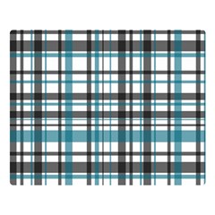 Plaid Pattern Double Sided Flano Blanket (large)  by Valentinaart