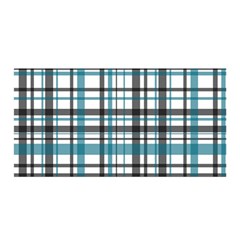 Plaid Pattern Satin Wrap by Valentinaart