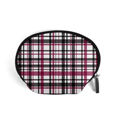 Plaid Pattern Accessory Pouches (small)  by Valentinaart