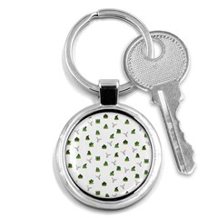 Cactus Pattern Key Chains (round)  by Valentinaart