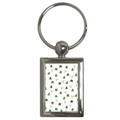 Cactus Pattern Key Chains (rectangle) 