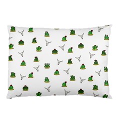 Cactus Pattern Pillow Case by Valentinaart