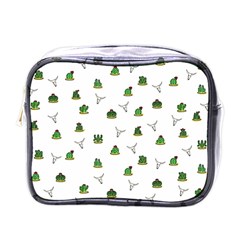 Cactus Pattern Mini Toiletries Bags by Valentinaart