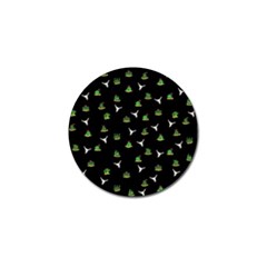 Cactus Pattern Golf Ball Marker (4 Pack) by Valentinaart