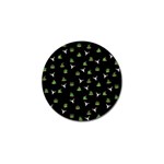 Cactus pattern Golf Ball Marker (4 pack) Front