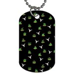 Cactus pattern Dog Tag (Two Sides) Front