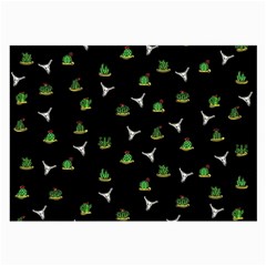 Cactus Pattern Large Glasses Cloth