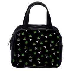 Cactus Pattern Classic Handbags (one Side) by Valentinaart