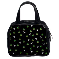 Cactus Pattern Classic Handbags (2 Sides) by Valentinaart