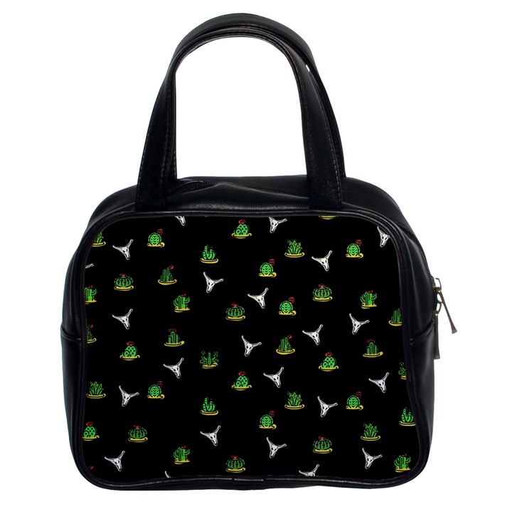 Cactus pattern Classic Handbags (2 Sides)