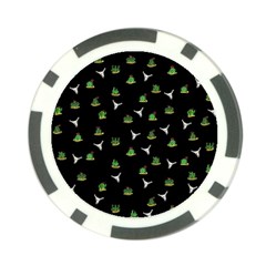 Cactus Pattern Poker Chip Card Guard (10 Pack) by Valentinaart