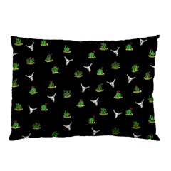 Cactus Pattern Pillow Case (two Sides) by Valentinaart