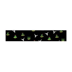 Cactus Pattern Flano Scarf (mini) by Valentinaart