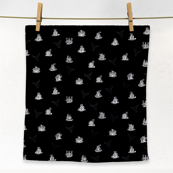 Cactus pattern Face Towel