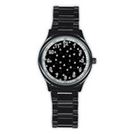 Cactus pattern Stainless Steel Round Watch Front