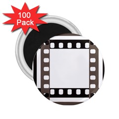 Frame Decorative Movie Cinema 2 25  Magnets (100 Pack)  by Nexatart