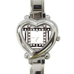 Frame Decorative Movie Cinema Heart Italian Charm Watch Front