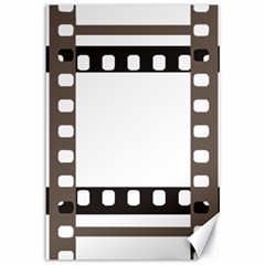 Frame Decorative Movie Cinema Canvas 12  X 18   by Nexatart