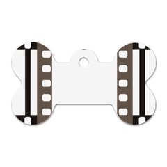 Frame Decorative Movie Cinema Dog Tag Bone (two Sides) by Nexatart