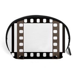 Frame Decorative Movie Cinema Accessory Pouches (large)  by Nexatart