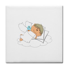 Sweet Dreams Angel Baby Cartoon Tile Coasters by Nexatart