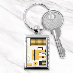 Web Design Mockup Web Developer Key Chains (rectangle)  by Nexatart