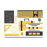 Web Design Mockup Web Developer Plate Mats 18 x12  Plate Mat