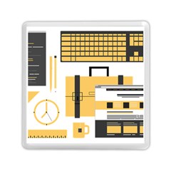 Web Design Mockup Web Developer Memory Card Reader (square)  by Nexatart