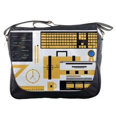 Web Design Mockup Web Developer Messenger Bags by Nexatart