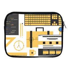 Web Design Mockup Web Developer Apple Ipad 2/3/4 Zipper Cases by Nexatart