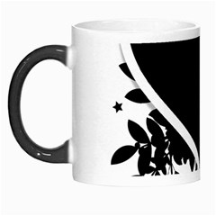 Silhouette Heart Black Design Morph Mugs by Nexatart