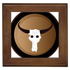 Logo The Cow Animals Framed Tiles by Nexatart