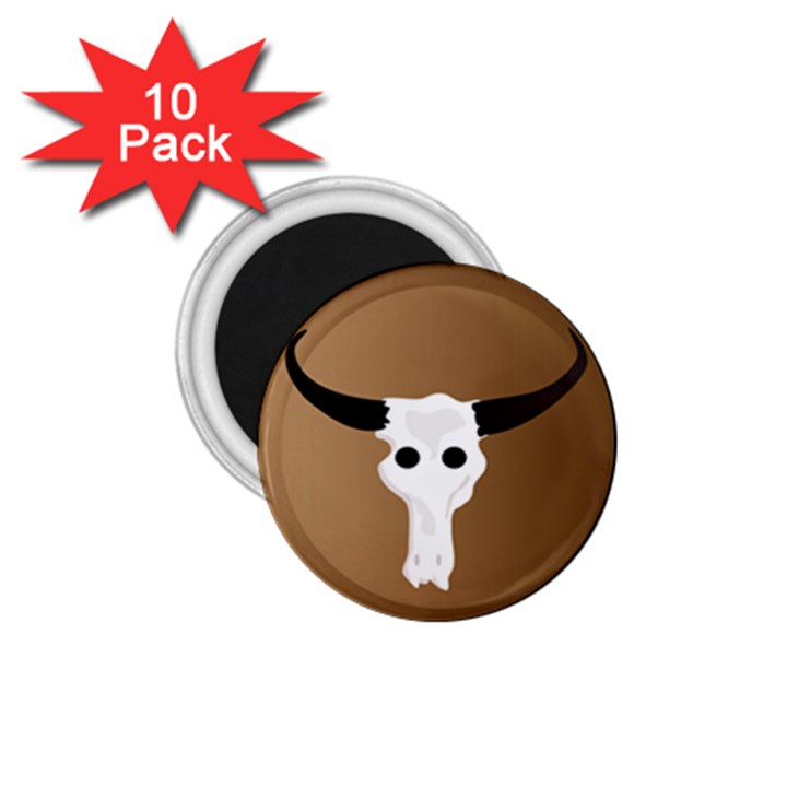 Logo The Cow Animals 1.75  Magnets (10 pack) 