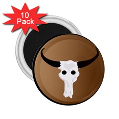 Logo The Cow Animals 2.25  Magnets (10 pack) 