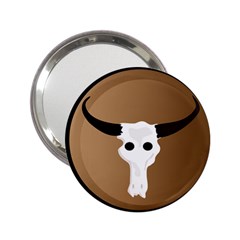 Logo The Cow Animals 2.25  Handbag Mirrors