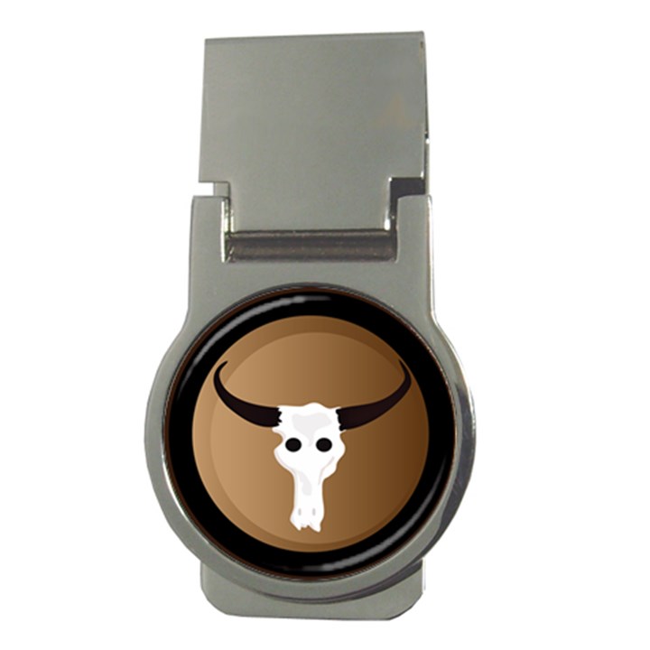 Logo The Cow Animals Money Clips (Round) 