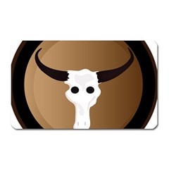 Logo The Cow Animals Magnet (rectangular) by Nexatart