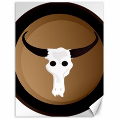 Logo The Cow Animals Canvas 12  x 16  