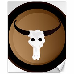 Logo The Cow Animals Canvas 11  X 14   by Nexatart