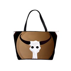 Logo The Cow Animals Shoulder Handbags