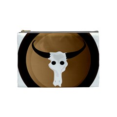 Logo The Cow Animals Cosmetic Bag (medium)  by Nexatart