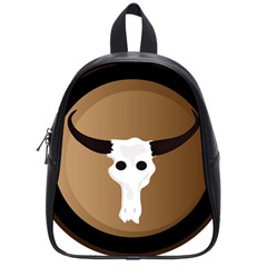 Logo The Cow Animals School Bags (small)  by Nexatart