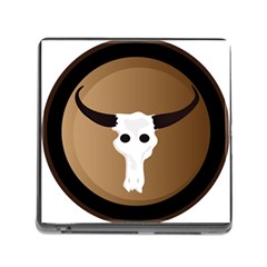 Logo The Cow Animals Memory Card Reader (Square)