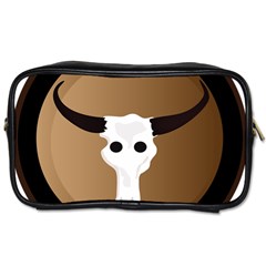 Logo The Cow Animals Toiletries Bags 2-side by Nexatart